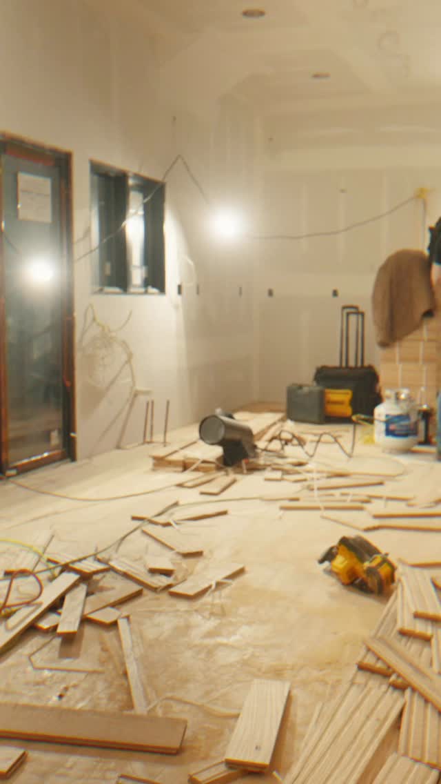 There’s a lot that goes into a flooring installation. 🔨 From preparing the space to measuring, cutting, and fitting each plank, it’s all about taking the time to get every deta...