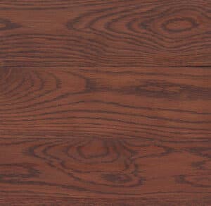 Sedona Red stain shown on White Oak flooring